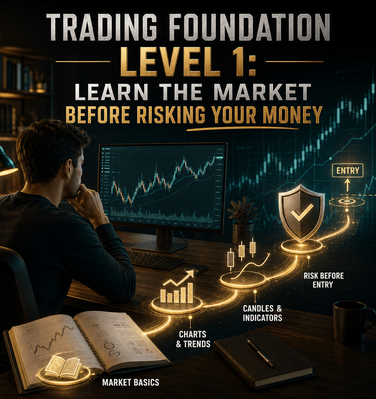 Trading Foundation Level 1: Learn the Market Before Risking Your Money